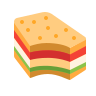 Decorative sticker icon